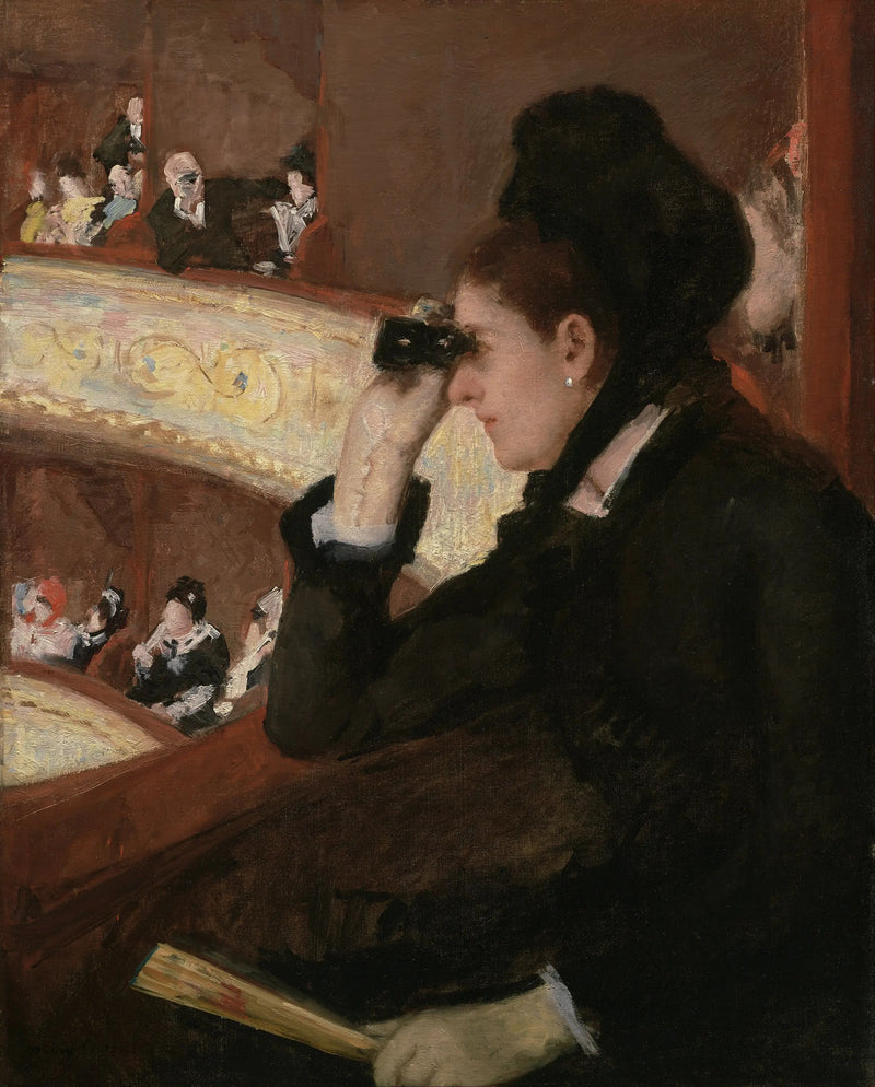 W loży - Mary Cassatt