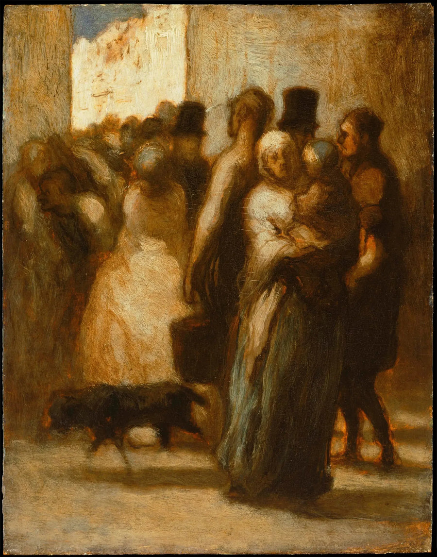 Na ulicy - Honoré Daumier