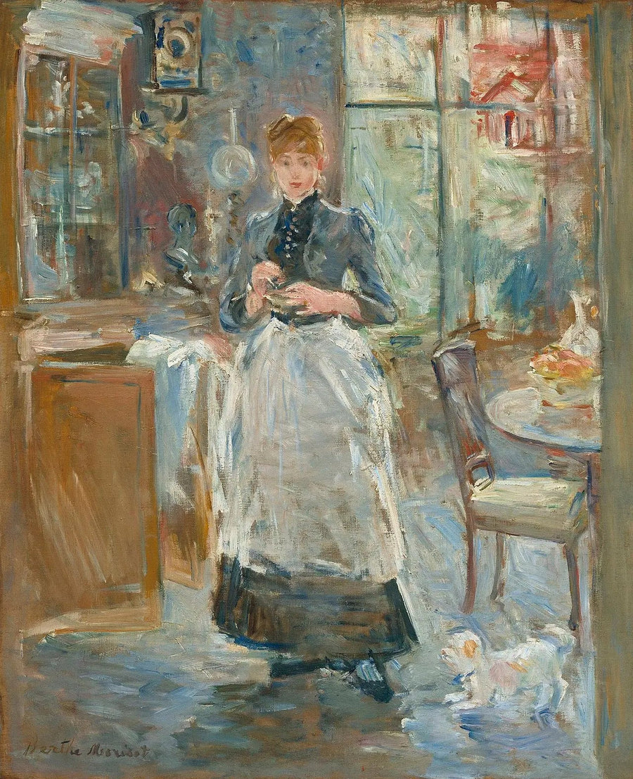 W jadalni - Berthe Morisot