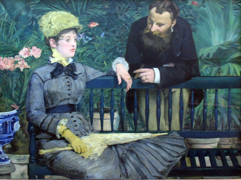 W szklarni - Édouard Manet