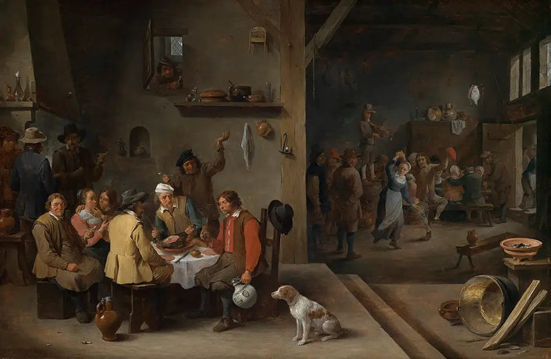 W tawernie - David Teniers Młodszy