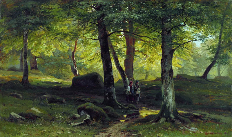 Wśród zarośli - Iwan Czichkin