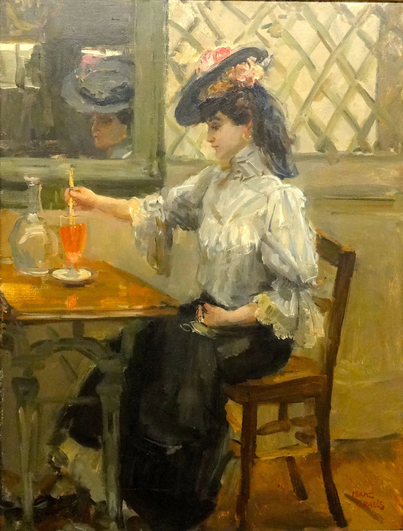 W kawiarni - Isaac Israëls