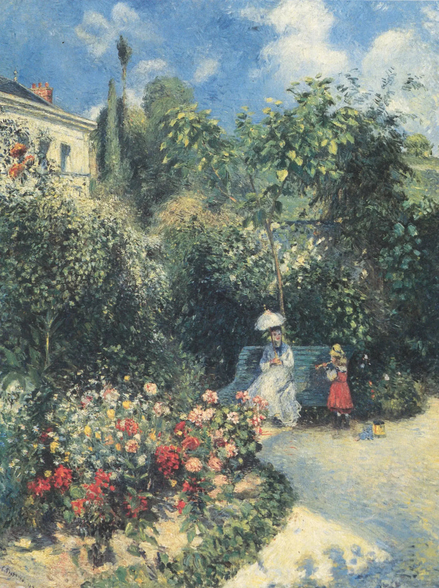 W Ogrodzie Mathurinów, Pontoise - Camille Pissarro