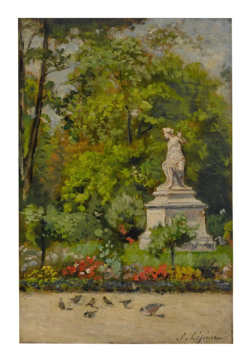W ogrodzie Luksemburskim - Stanislas Lépine