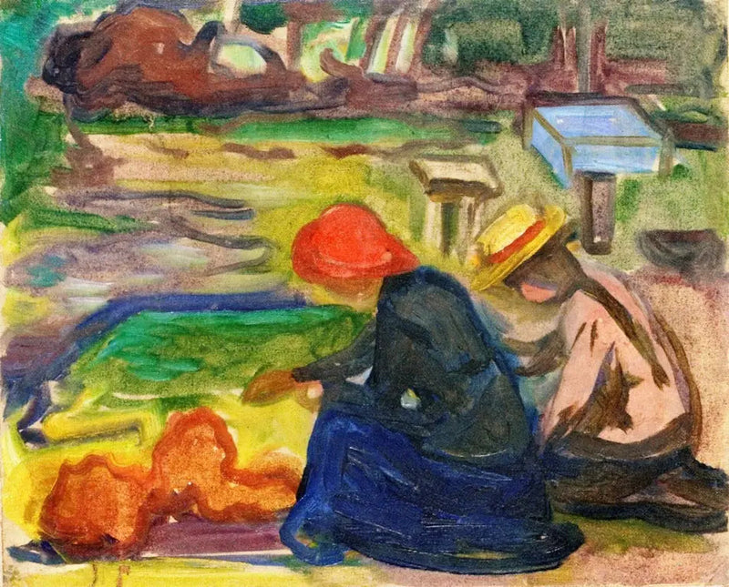 W ogrodzie - Edvard Munch