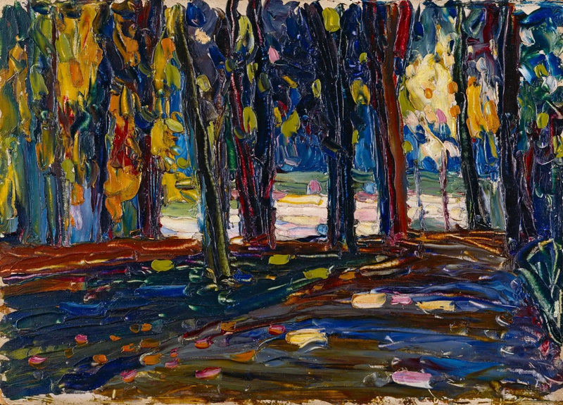 W parku Saint-Cloud - Jesień II - Wasilij Kandinsky