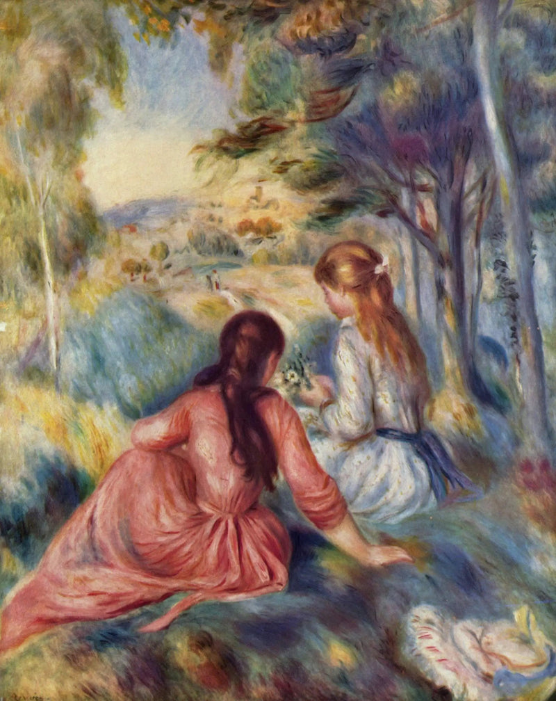 W lesie - Pierre-Auguste Renoir