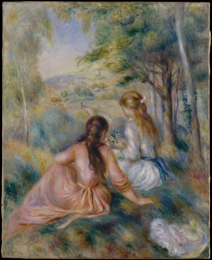 W lesie - Pierre-Auguste Renoir