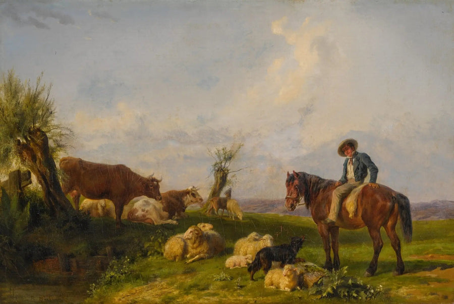 Na łące - Rosa Bonheur