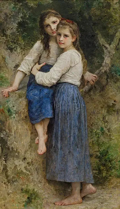 W lesie - Bouguereau