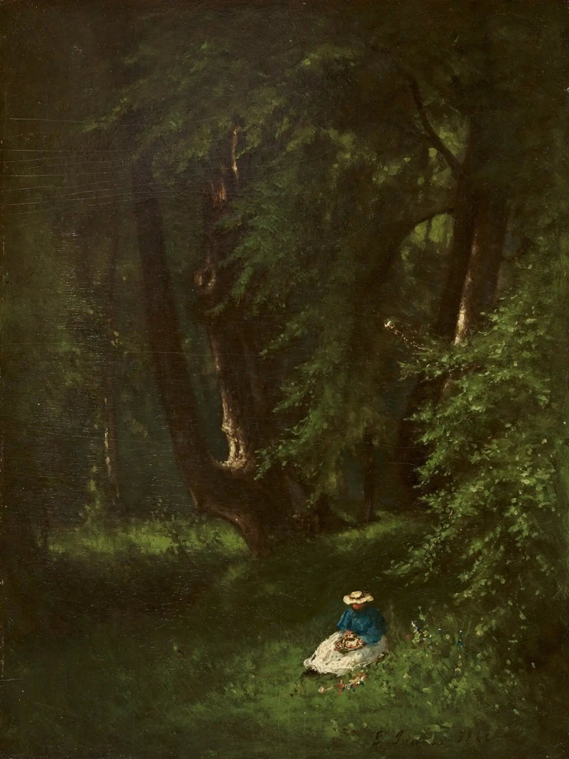 W lesie - George Inness
