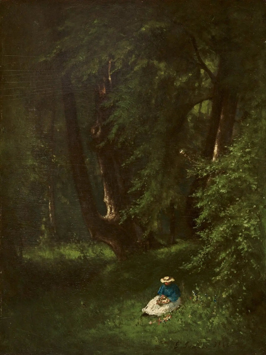 W lesie - George Inness