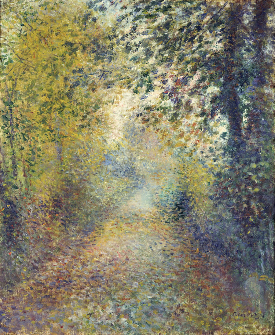 W lesie - Pierre-Auguste Renoir