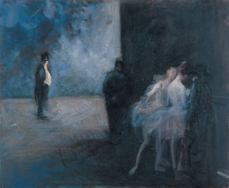 Za kulisami – Symfonia w niebieskim - Jean-Louis Forain