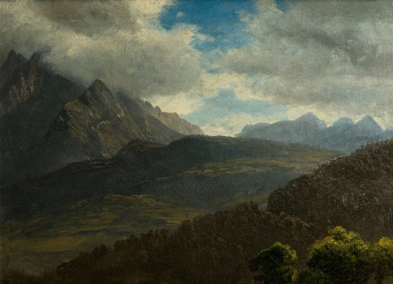 W Górach Skalistych - Albert Bierstadt