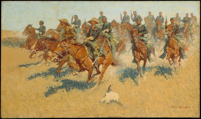 Na równinach Południa - Frederic Remington