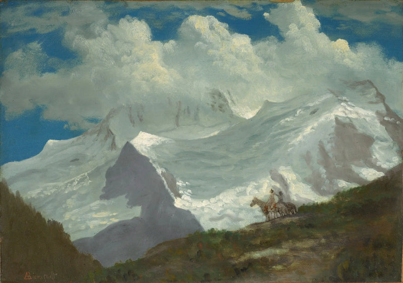 W Górach Skalistych - Albert Bierstadt