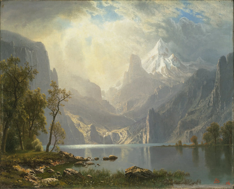 W Górach Sierra - Albert Bierstadt