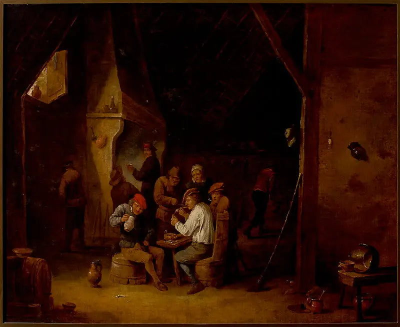 W tawernie - David Teniers Młodszy