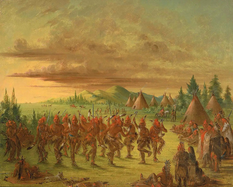 Taniec orła - George Catlin