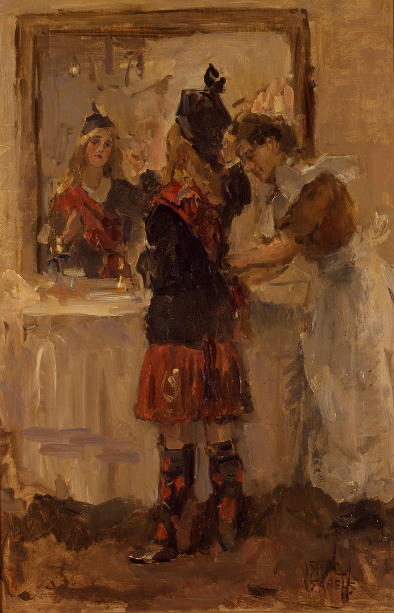 taniec szkocki - Isaac Israëls