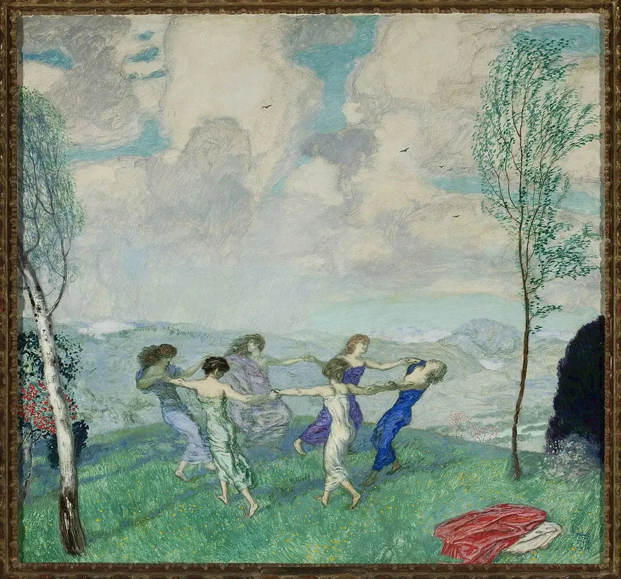"Taniec w Kręgu - Franz Von Stuck"