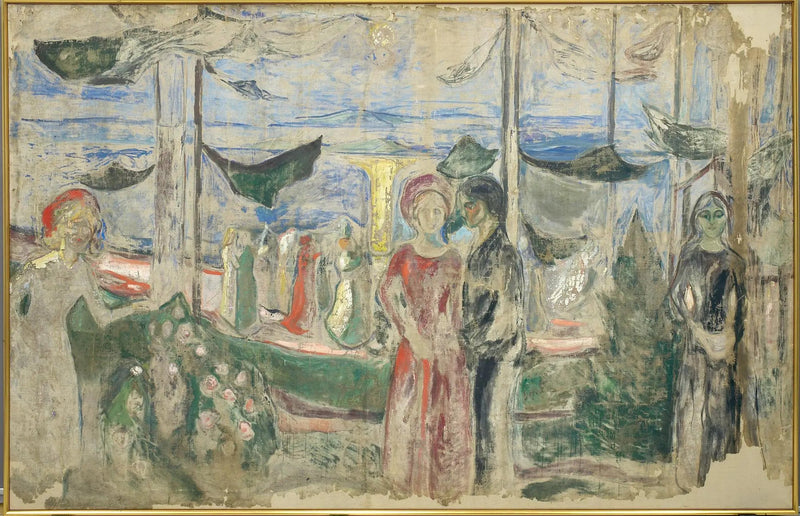 Taniec na plaży - Edvard Munch