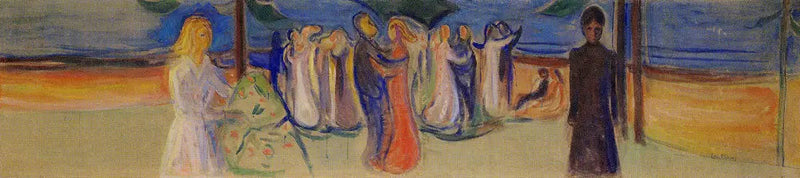 Taniec na plaży (Frinse Reinhardt) - Edvard Munch