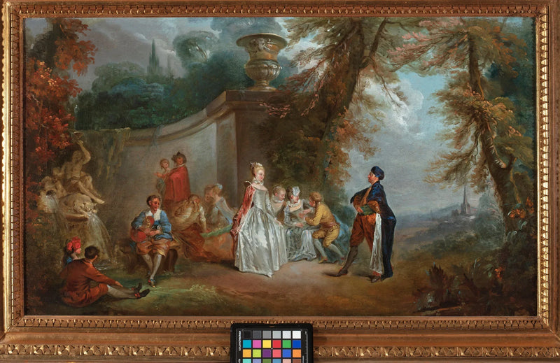 Wenecka taneczna (Fêtes Vénitiennes) - Antoine Watteau