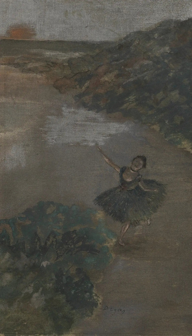 Tancerz na scenie - Edgar Degas