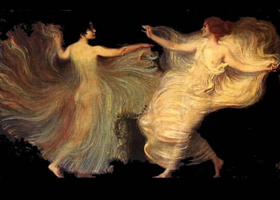 Tancerze - Franz Von Stuck
