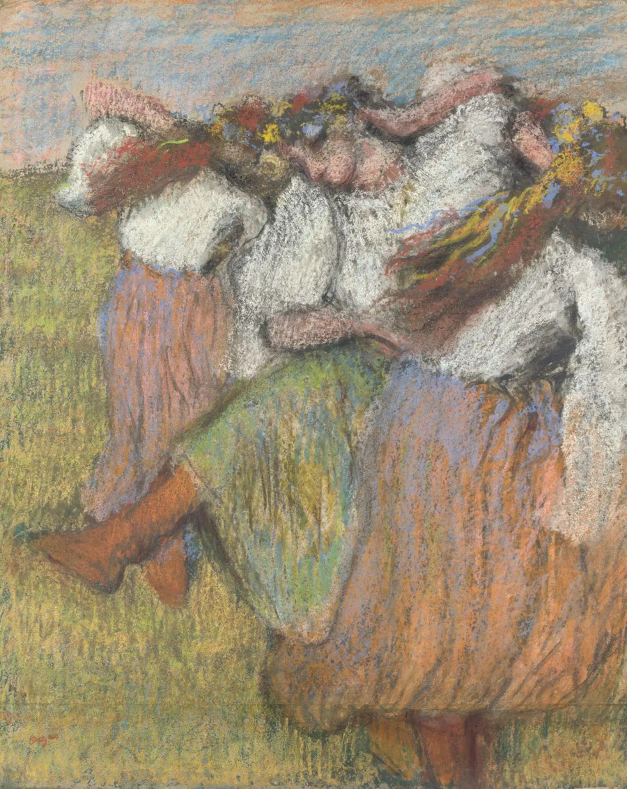 Ukraińscy tancerze - Edgar Degas