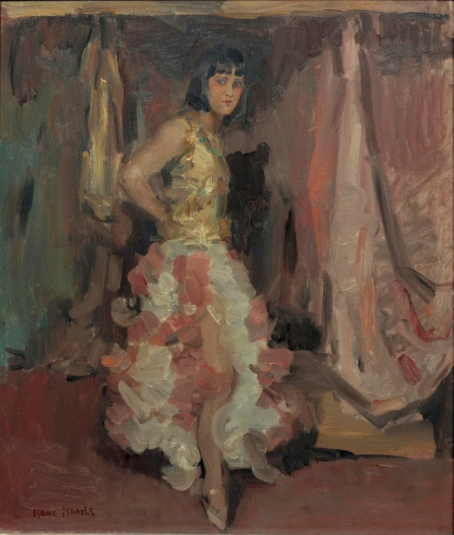 Tancerka stojąca - Isaac Israëls