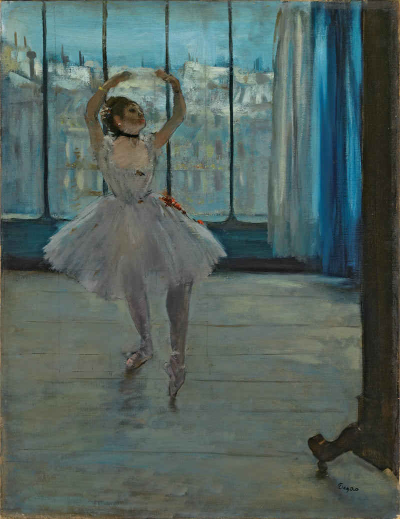 Tancerka w pracowni fotografa - Edgar Degas