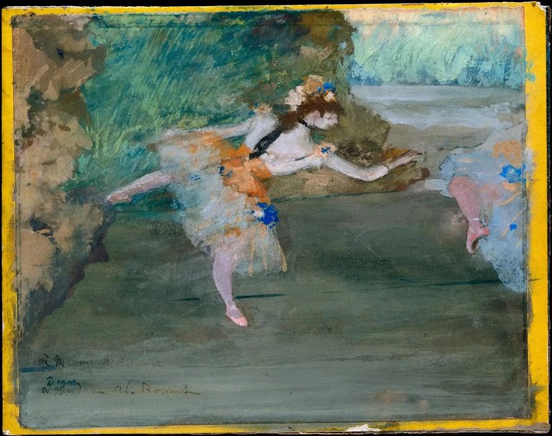 Tancerz na scenie - Edgar Degas