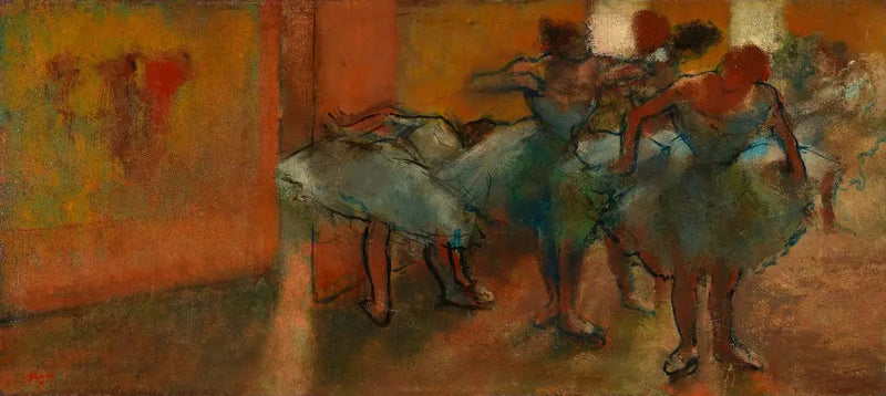 Tancerki w domu - Edgar Degas