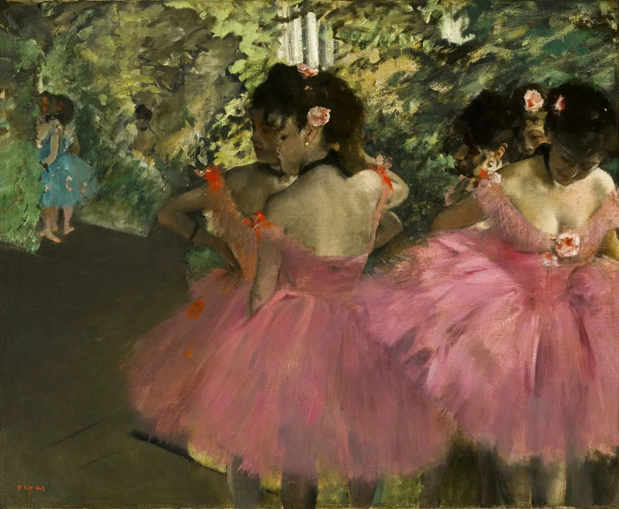 Tancerki w różu - Edgar Degas