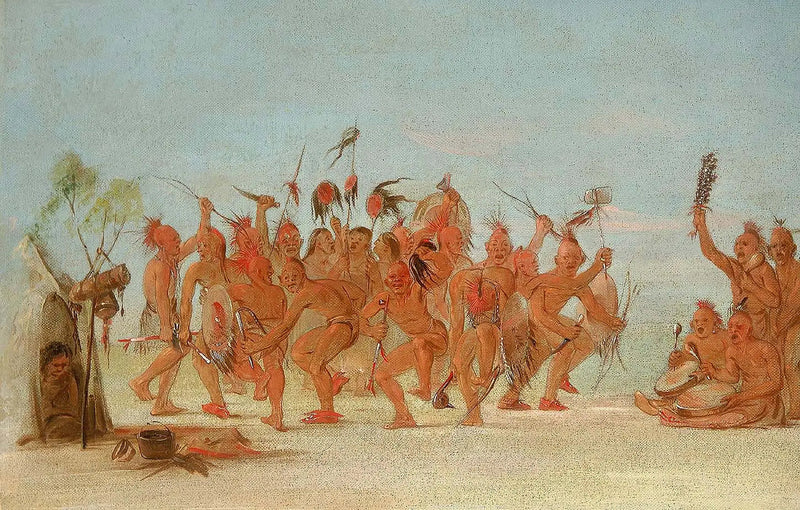 Tańcz na worku medycznym odważnych - George Catlin
