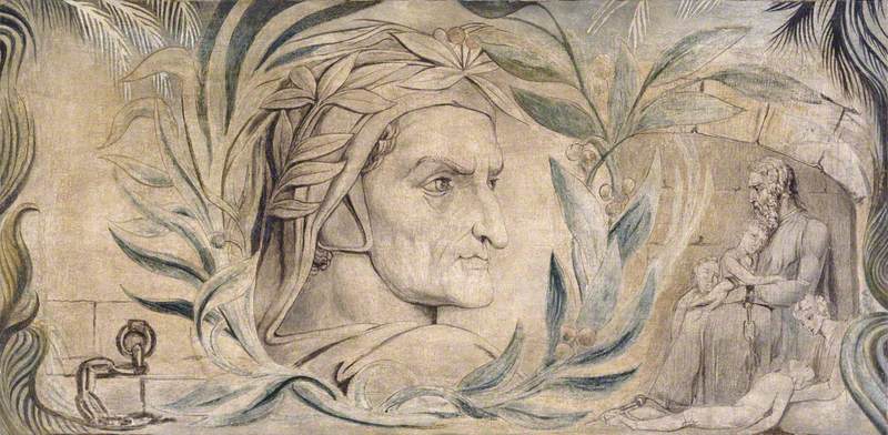 Dante Alighieri (około 1265-1321) - William Blake