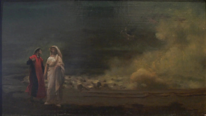 Dante i Wergiliusz w piekle - Jean-Léon Gérôme