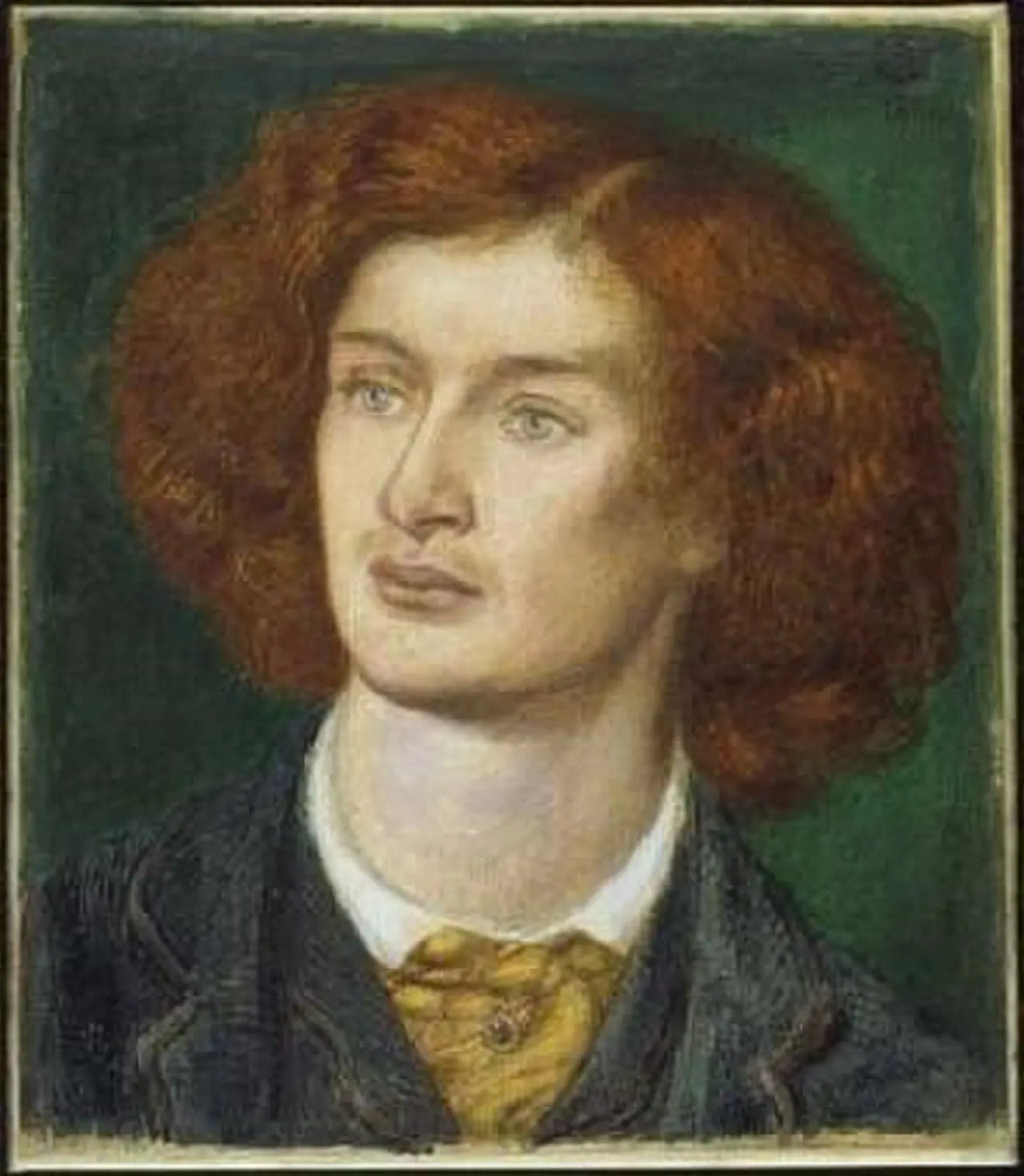 Algernon Charles Swinburne, peinture de Dante Gabriel Rossetti