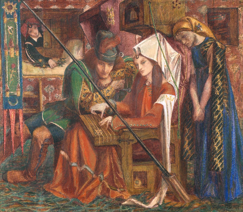 La Mélodie des sept tours - Dante Gabriel Rossetti