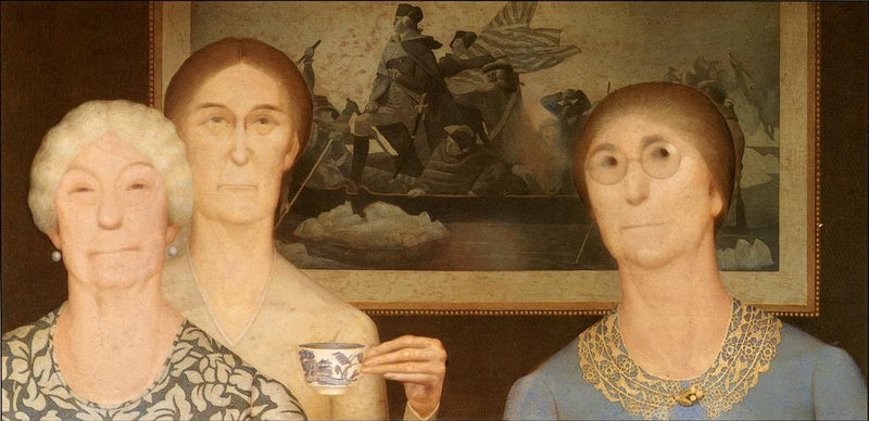 Daughters of Revolution - Grant Wood