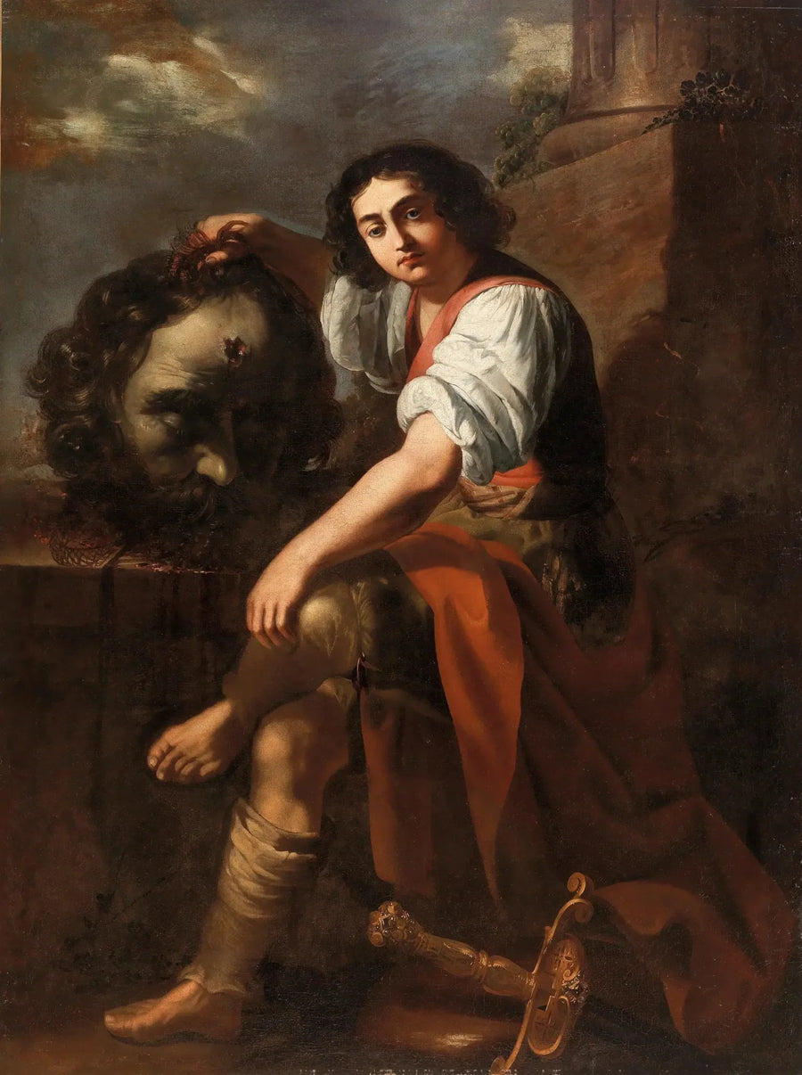  Dawid z głową Goliata - Artemisia Gentileschi