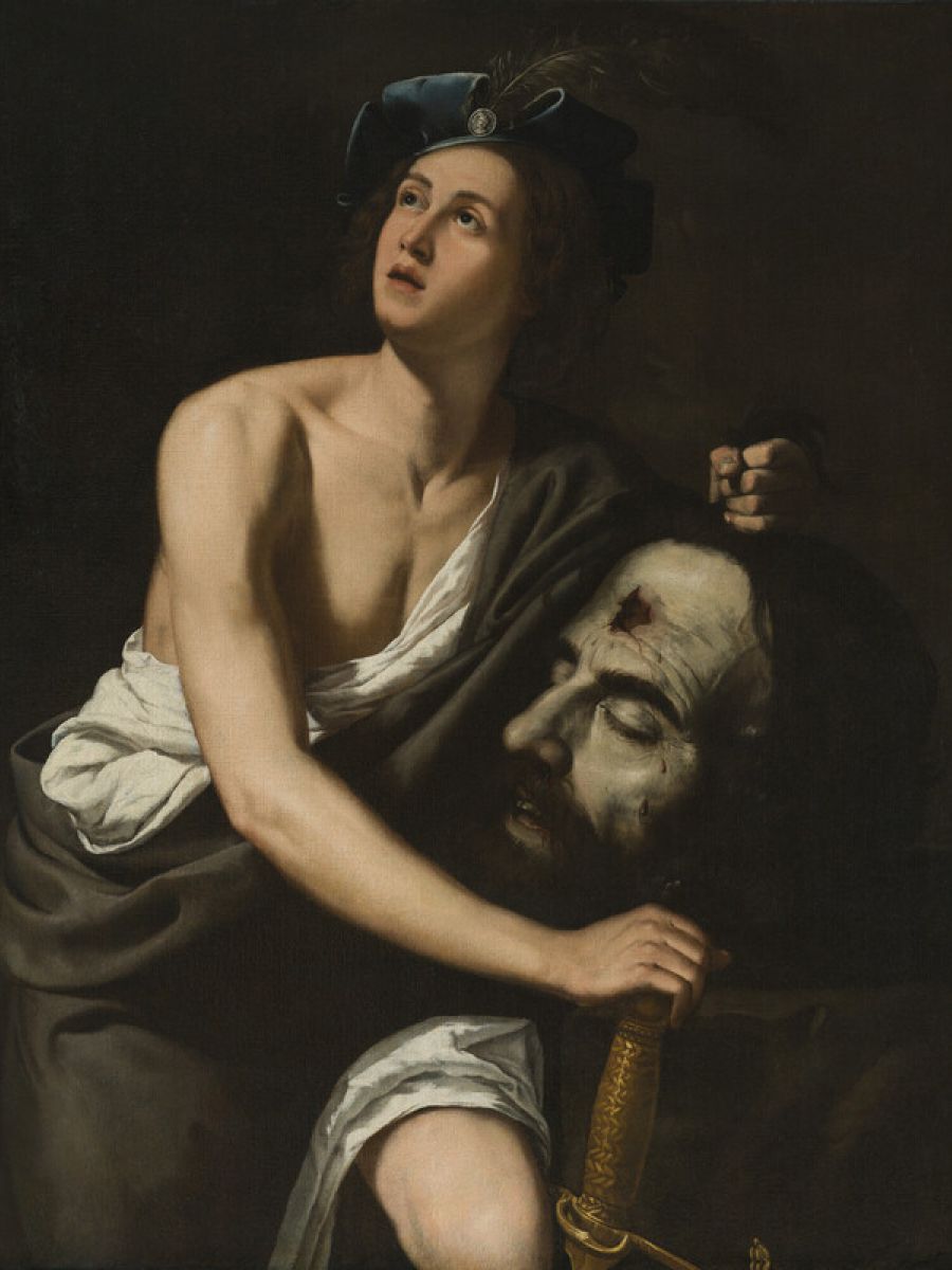  Dawid z głową Goliata - Artemisia Gentileschi