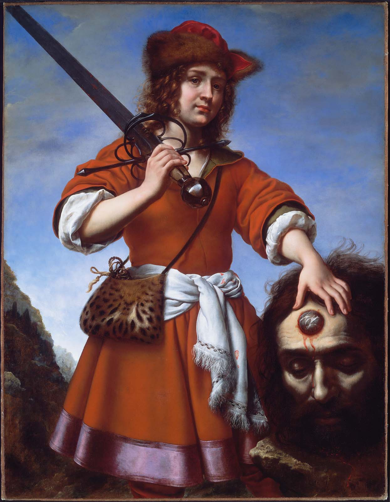 David avec la tête de Goliath - Carlo Dolci - Alpha Reproduction
