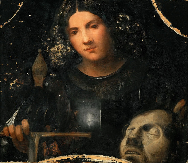David z głową Goliata - Giorgione