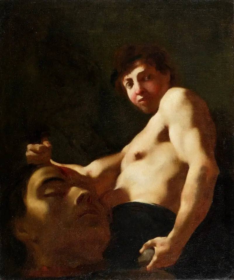 David avec la tête de Goliath - Giovanni Battista Tiepolo - Alpha Reproduction