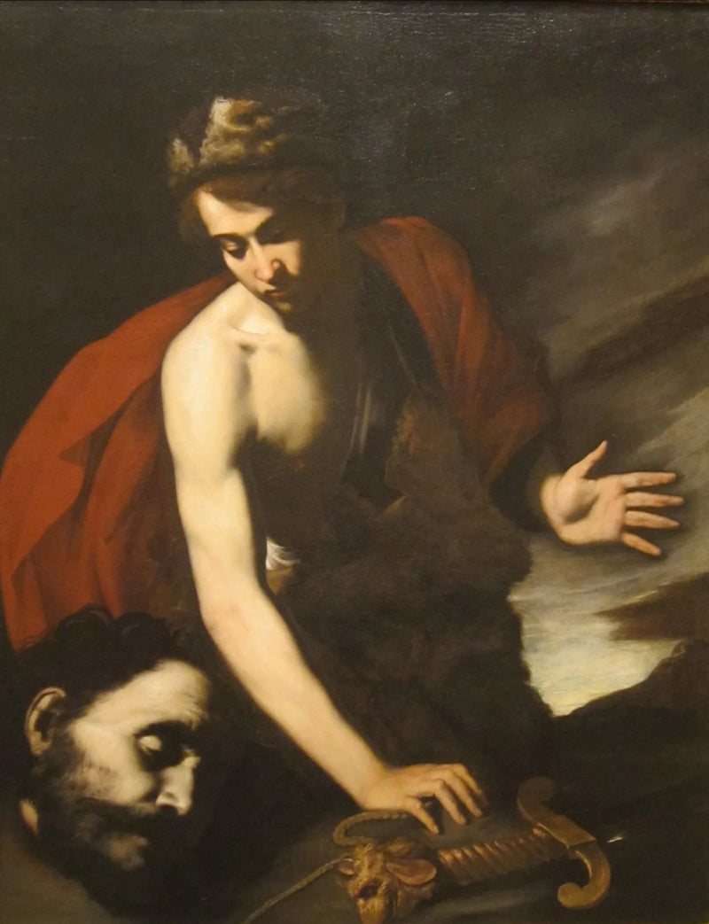 David z głową Goliata - Jusepe de Ribera
